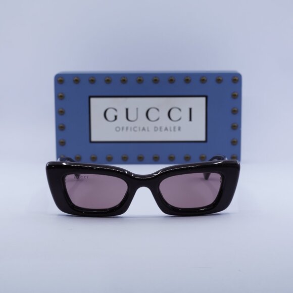 NEW GUCCI GG1827S 004 SHINY BROWN/VIOLET WOMEN SUNGLASSES  Final Price! Gucci GG1827S 004 Sunglasses